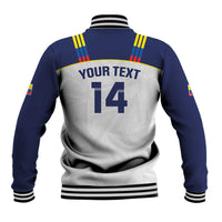 Custom Ecuador Football Baseball Jacket La Tri Go Champions Condor Style