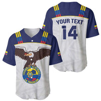 Custom Ecuador Football Baseball Jersey La Tri Go Champions Condor Style