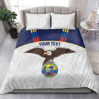 Custom Ecuador Football Bedding Set La Tri Go Champions Condor Style