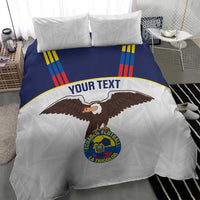 Custom Ecuador Football Bedding Set La Tri Go Champions Condor Style