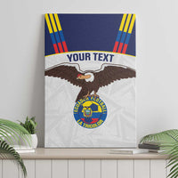 Custom Ecuador Football Canvas Wall Art La Tri Go Champions Condor Style