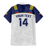 Custom Ecuador Football Family Matching Mermaid Dress and Hawaiian Shirt La Tri Go Champions Condor Style