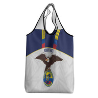 Custom Ecuador Football Grocery Bag La Tri Go Champions Condor Style