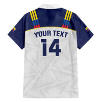 Custom Ecuador Football Hawaiian Shirt La Tri Go Champions Condor Style