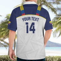 Custom Ecuador Football Hawaiian Shirt La Tri Go Champions Condor Style