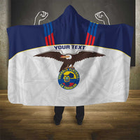 Custom Ecuador Football Hooded Blanket La Tri Go Champions Condor Style