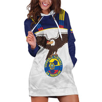 Custom Ecuador Football Hoodie Dress La Tri Go Champions Condor Style