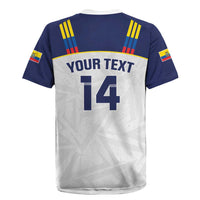 Custom Ecuador Football Rugby Jersey La Tri Go Champions Condor Style