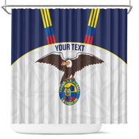 Custom Ecuador Football Shower Curtain La Tri Go Champions Condor Style