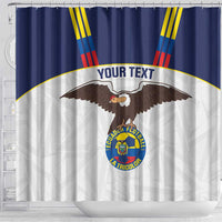 Custom Ecuador Football Shower Curtain La Tri Go Champions Condor Style