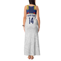 Custom Ecuador Football Tank Maxi Dress La Tri Go Champions Condor Style
