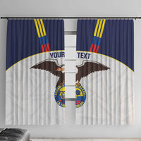 Custom Ecuador Football Window Curtain La Tri Go Champions Condor Style