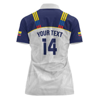 Custom Ecuador Football Women Polo Shirt La Tri Go Champions Condor Style