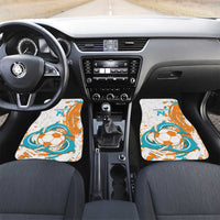 Custom Anguilla Football Car Mats Go Champions Grunge Style