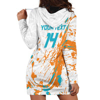 Custom Anguilla Football Hoodie Dress Go Champions Grunge Style