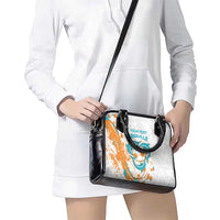 Custom Anguilla Football Shoulder Handbag Go Champions Grunge Style