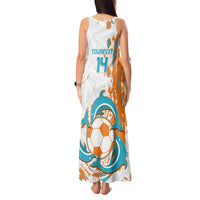 Custom Anguilla Football Tank Maxi Dress Go Champions Grunge Style