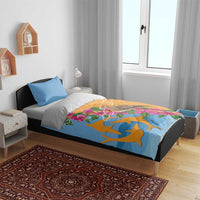 Anguilla Bedding Set Coat Of Arms With Zenaida Dove