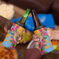 Anguilla 4 in 1 Can Cooler Tumbler Coat Of Arms With Zenaida Dove