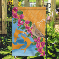 Anguilla Garden Flag Coat Of Arms With Zenaida Dove