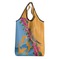 Anguilla Grocery Bag Coat Of Arms With Zenaida Dove