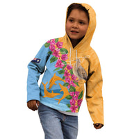 Anguilla Kid Hoodie Coat Of Arms With Zenaida Dove