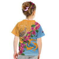 Anguilla Kid T Shirt Coat Of Arms With Zenaida Dove