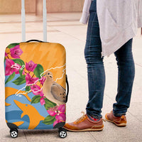 Anguilla Luggage Cover Coat Of Arms With Zenaida Dove