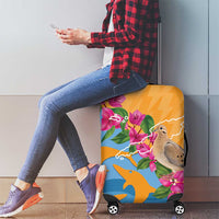 Anguilla Luggage Cover Coat Of Arms With Zenaida Dove