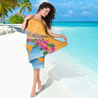 Anguilla Sarong Coat Of Arms With Zenaida Dove