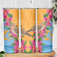 Anguilla Skinny Tumbler Coat Of Arms With Zenaida Dove