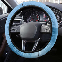 Anguilla Steering Wheel Cover Coat Of Arms With Zenaida Dove