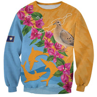 Anguilla Sweatshirt Coat Of Arms With Zenaida Dove