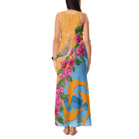 Anguilla Tank Maxi Dress Coat Of Arms With Zenaida Dove
