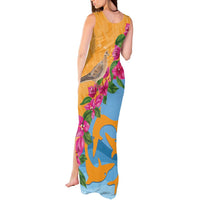 Anguilla Tank Maxi Dress Coat Of Arms With Zenaida Dove