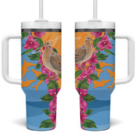 Anguilla Tumbler With Handle Coat Of Arms With Zenaida Dove