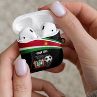Custom Suriname Football 2026 AirPods Case Come On Natio