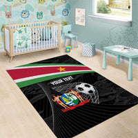 Custom Suriname Football 2026 Area Rug Come On Natio