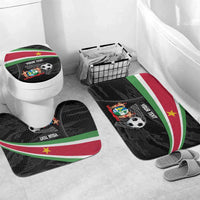 Custom Suriname Football 2026 Bathroom Set Come On Natio