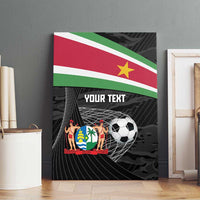 Custom Suriname Football 2026 Canvas Wall Art Come On Natio