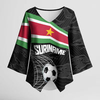 Custom Suriname Football 2026 Kimono Sleeve Blouse Come On Natio