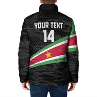 Custom Suriname Football 2026 Padded Jacket Come On Natio