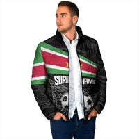 Custom Suriname Football 2026 Padded Jacket Come On Natio