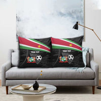 Custom Suriname Football 2026 Pillow Cover Come On Natio