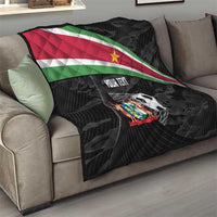 Custom Suriname Football 2026 Quilt Come On Natio