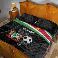 Custom Suriname Football 2026 Quilt Bed Set Come On Natio