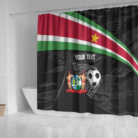 Custom Suriname Football 2026 Shower Curtain Come On Natio