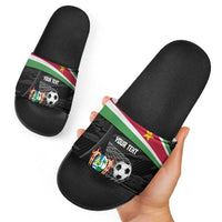 Custom Suriname Football 2026 Slide Sandals Come On Natio