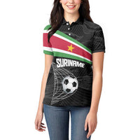 Custom Suriname Football 2026 Women Polo Shirt Come On Natio
