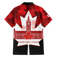 Canada Day Hawaiian Shirt 2024 Canadian Maple Leaf Pattern - Wonder Print Shop